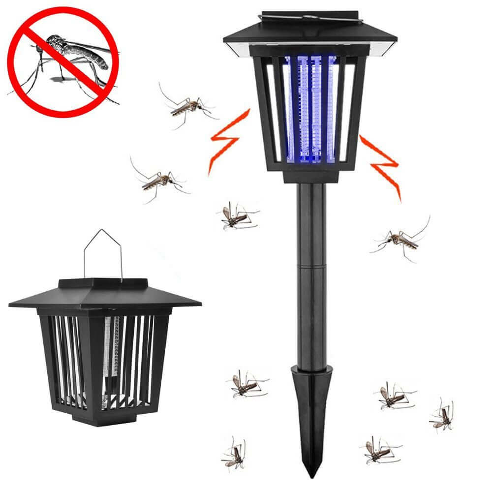 最安値はココだ！Auding 電撃殺虫器 捕虫器 UV光源吸引式殺虫器 LEDソーラー蚊取りライト！